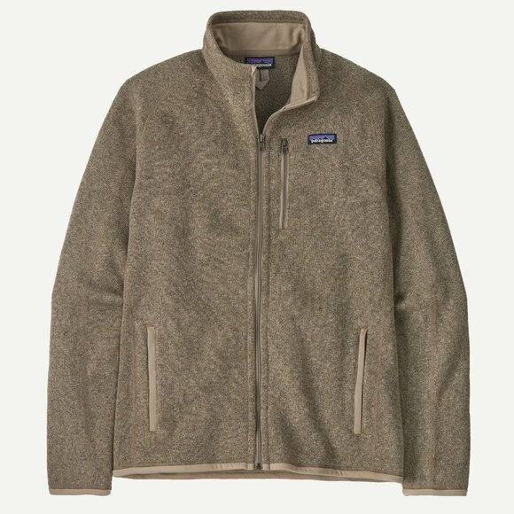 Patagonia Men's Better Sweater Fleece Jacket Color: Seabird Grey
